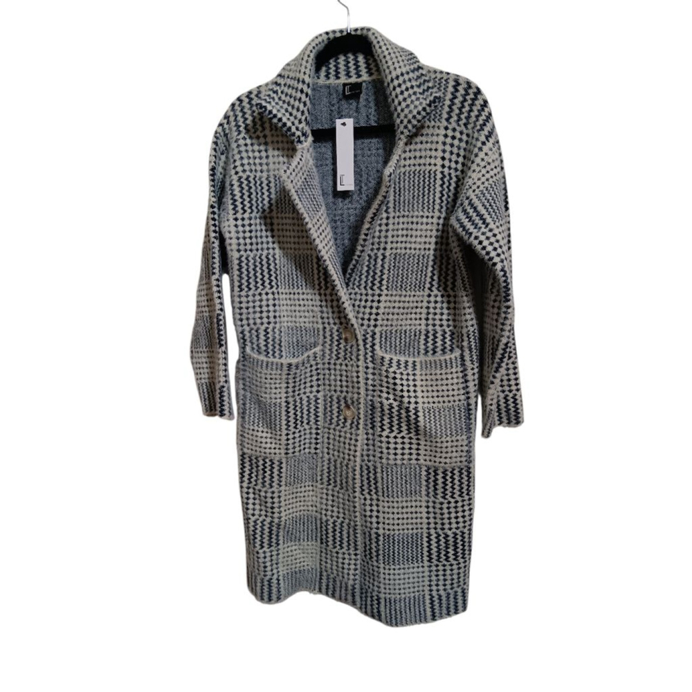 Love Token Gorgeous Zendaya Below Knee Length Coat w/ Patch Pockets Heavy Weight - Picture 7 of 15